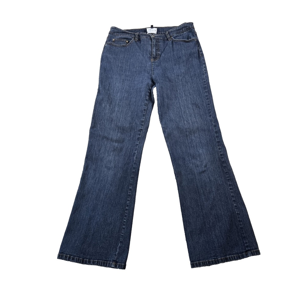Jones New York Women's Signature Jeans‎ Mid Rise Straight Leg 30" X 29.5"  12